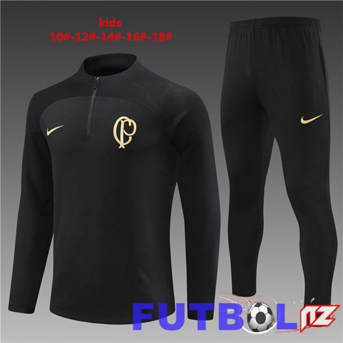 Chandal Equipos De Futbol Corinthians Ninos Negro 2023/2024 Chandal Equipos De Futbol Corinthians Ninos Negro 2023/2024