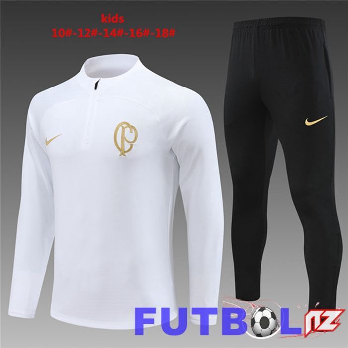 Chandal Equipos De Futbol Corinthians Ninos Blanco 2023/2024 Chandal Equipos De Futbol Corinthians Ninos Blanco 2023/2024