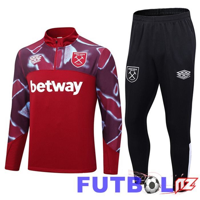 Chandal Equipos De Futbol West Ham Rojo 2023/2024 Chandal Equipos De Futbol West Ham Rojo 2023/2024