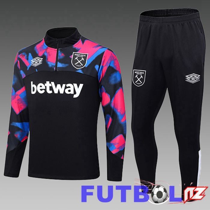 Chandal Equipos De Futbol West Ham Ninos Negro 2023/2024