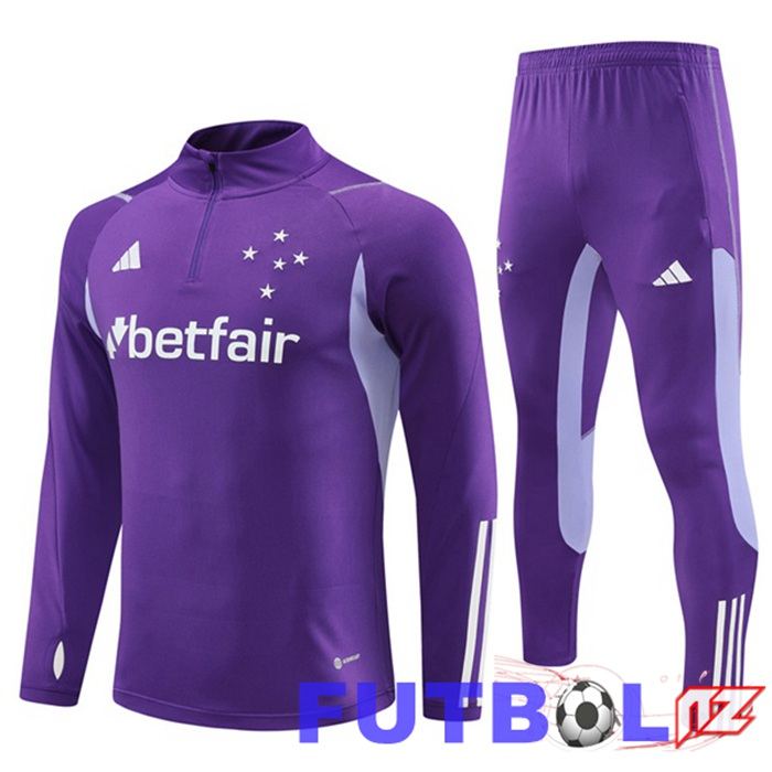 Chandal Equipos De Futbol Cruzeiro EC Púrpura 2023/2024