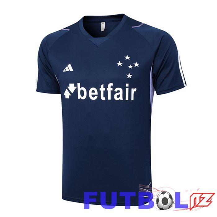 Camiseta Entrenamiento Cruzeiro EC Azul Real 2023/2024