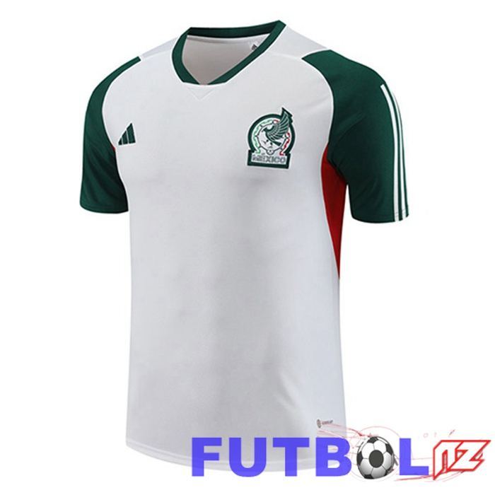 Camiseta Entrenamiento México Blanco 2023/2024