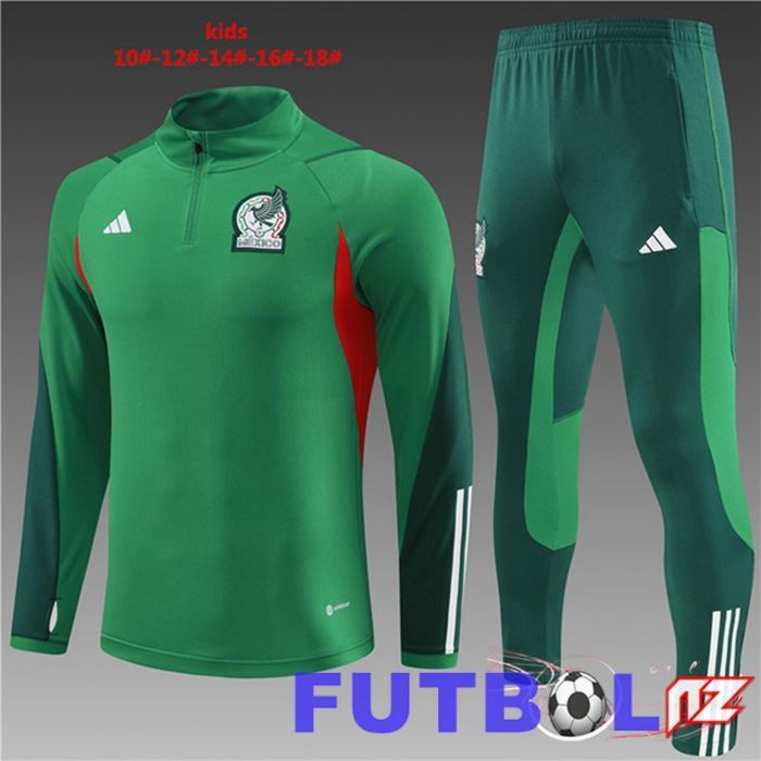 Chandal Equipos De Futbol México Ninos Verde 2023/2024