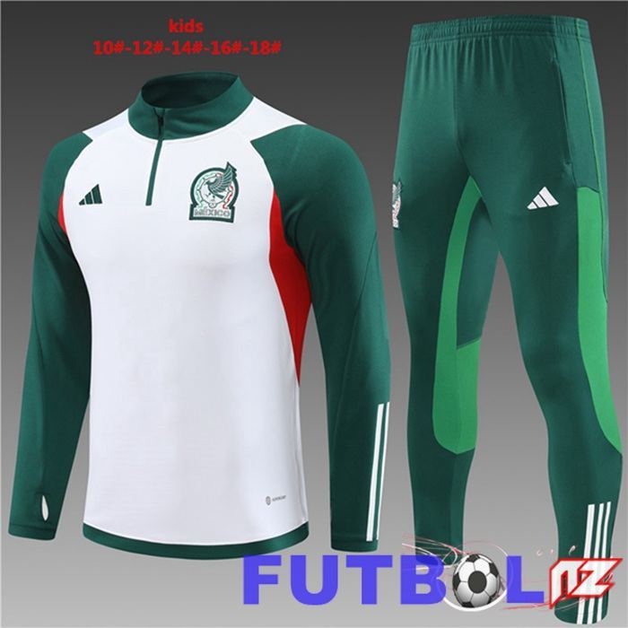 Chandal Equipos De Futbol México Ninos Blanco 2023/2024