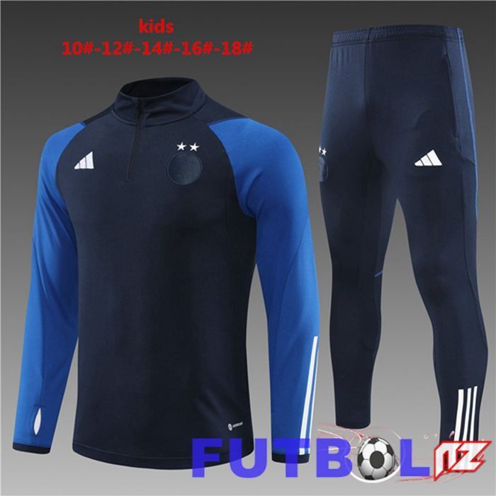 Chandal Equipos De Futbol Argelia Ninos Azul Real 2023/2024