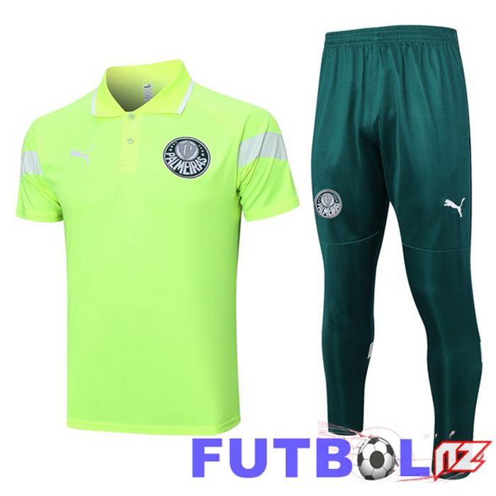 Camiseta Polo Palmeiras + Pantaloni Verde 2023/2024 Camiseta Polo Palmeiras + Pantaloni Verde 2023/2024