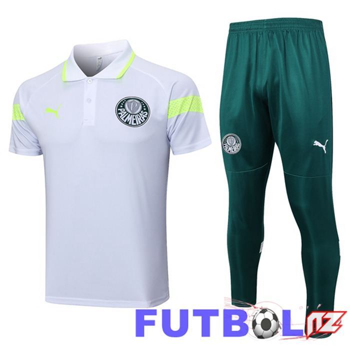 Camiseta Polo Palmeiras + Pantaloni Gris 2023/2024 Camiseta Polo Palmeiras + Pantaloni Gris 2023/2024
