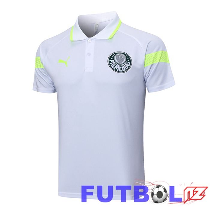 Camiseta Polo Palmeiras Gris 2023/2024 Camiseta Polo Palmeiras Gris 2023/2024