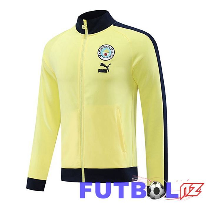 Chaquetas Futbol Manchester City Amarillo 2023/2024