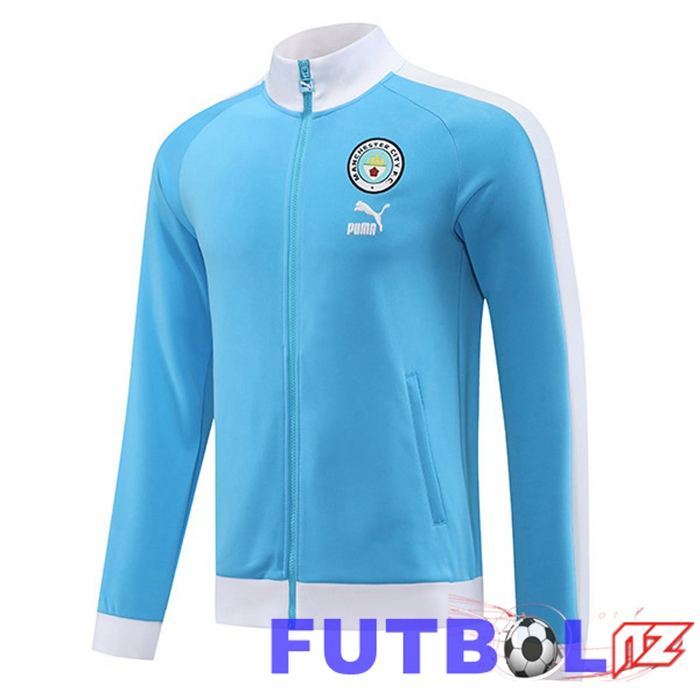 Chaquetas Futbol Manchester City Azul 2023/2024