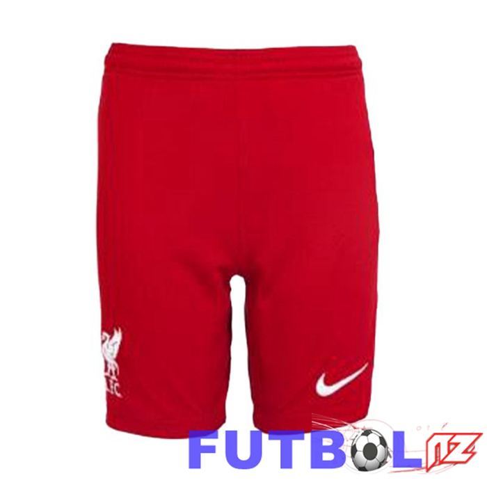 Cortos De Futbol FC Liverpool Primera Rojo 2023/2024