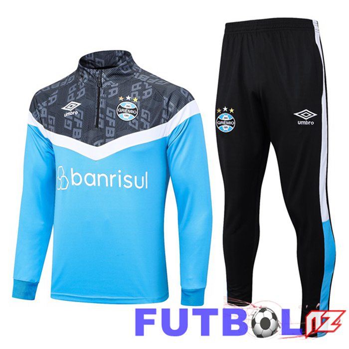 Chandal Equipos De Futbol Gremio Azul Negro 2023/2024 Chandal Equipos De Futbol Gremio Azul Negro 2023/2024