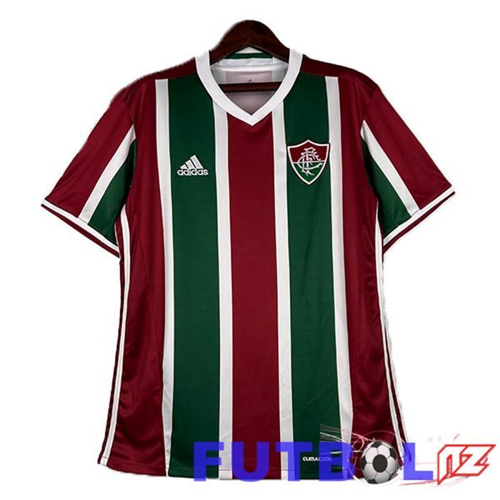 Camisetas De Futbol Fluminense Retro Primera Rojo Verde 2016-2017