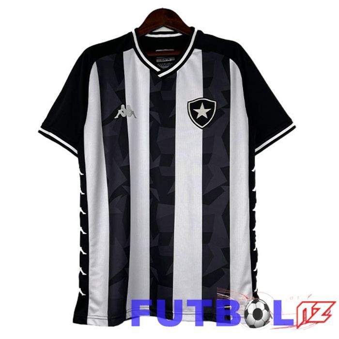 Camisetas De Futbol Botafogo Retro Primera Negro Blanco 2019-2020