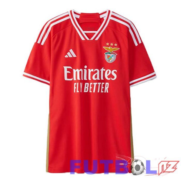 Camisetas De Futbol S.L Benfica Primera Rojo 2023/2024