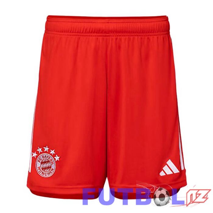 Cortos De Futbol Bayern Munich Primera Rojo 2023/2024
