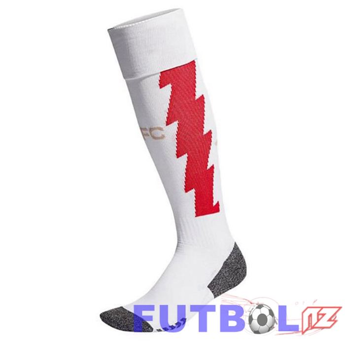 Calcetines De Futbol Arsenal Primera Blanco 2023/2024