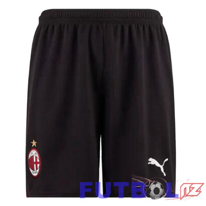 Cortos De Futbol AC Milan Primera Negro 2023/2024