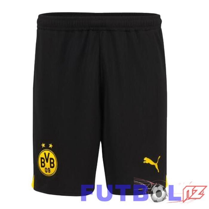 Cortos De Futbol Dortmund BVB Primera Negro 2023/2024