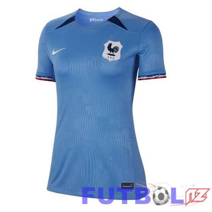 Camisetas De Futbol Francia Mujer Primera Azul 2023/2024
