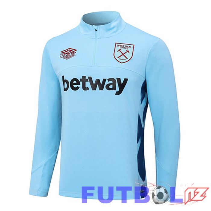 Sudadera De Entrenamiento West Ham Azul 2023/2024