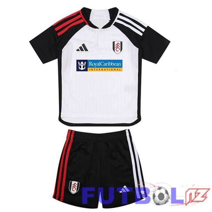 Camisetas De Futbol Fulham FC Ninos Primera Blanco 2023/2024