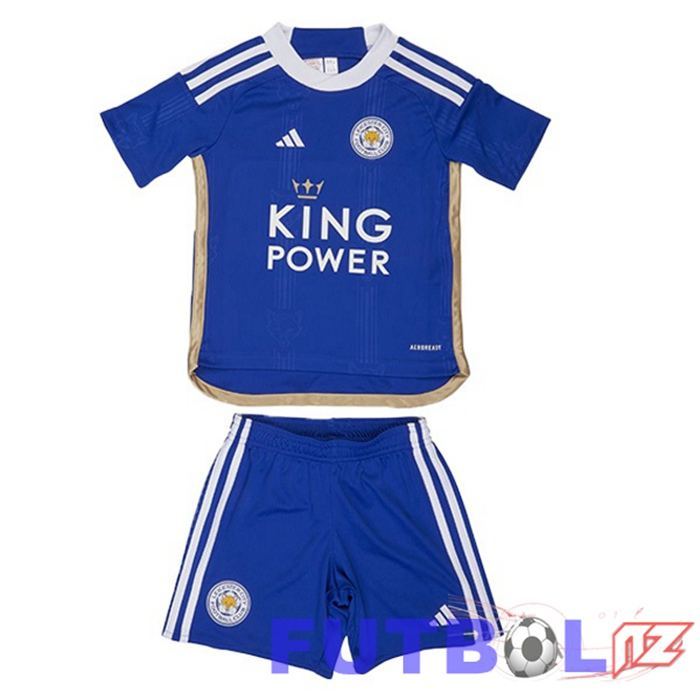 Camisetas De Futbol Leicester City Ninos Primera Azul 2023/2024