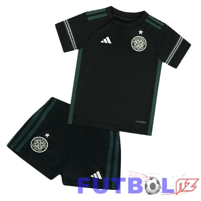 Camisetas De Futbol Celtic FC Ninos Primera Negro 2023/2024