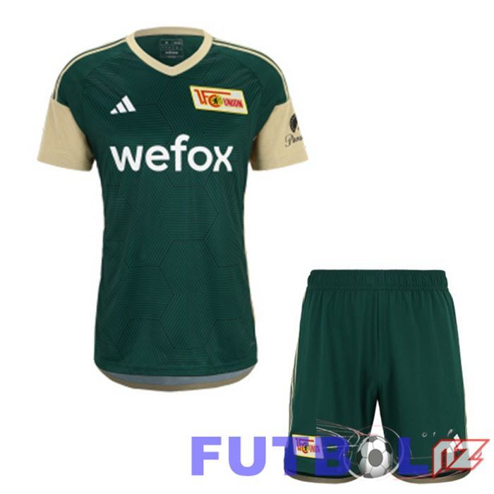 Camisetas De Futbol FC Union Berlin Ninos Primera Verde 2023/2024