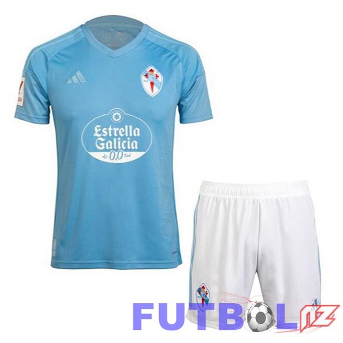 Camisetas De Futbol Celta Vigo Ninos Primera Azul 2023/2024