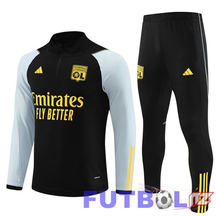 Chandal Equipos De Futbol Lyon OL Negro 2023/2024
