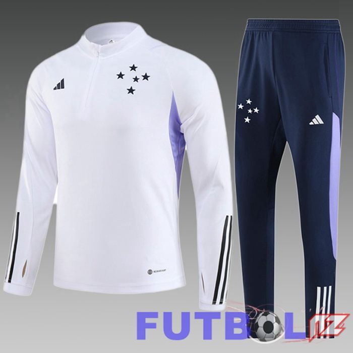 Chandal Equipos De Futbol Cruzeiro EC Ninos Blanco 2023/2024