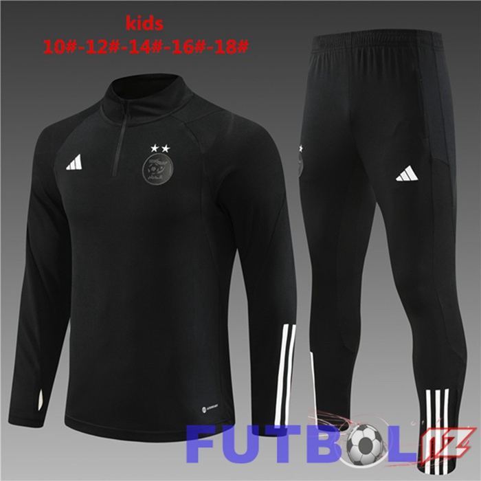 Chandal Equipos De Futbol Argelia Ninos Negro 2023/2024