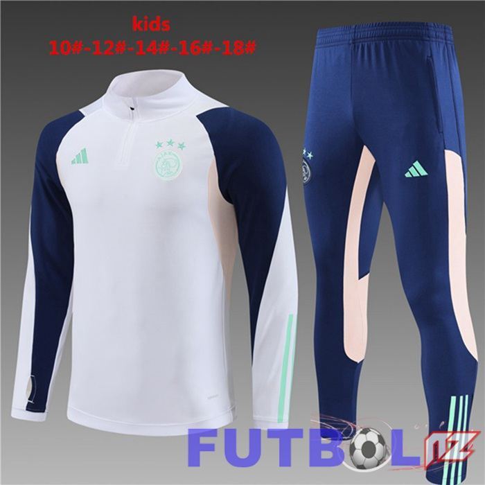 Chandal Equipos De Futbol AFC Ajax Ninos Blanco 2023/2024