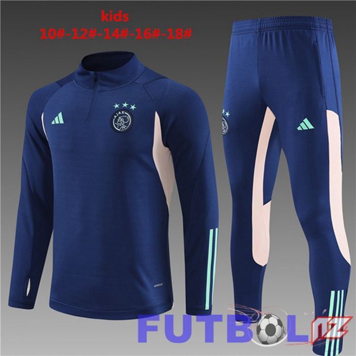 Chandal Equipos De Futbol AFC Ajax Ninos Azul Real 2023/2024