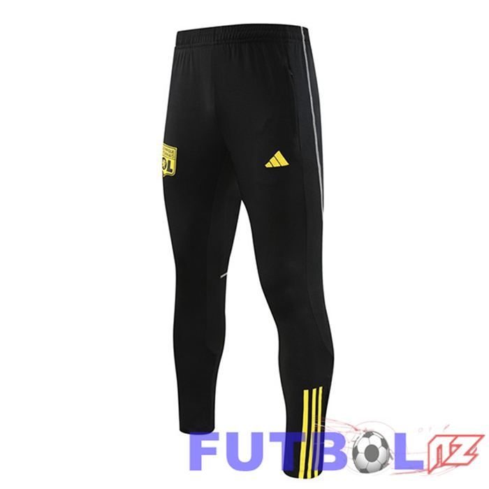 Pantalon Entrenamiento Lyon OL Negro 2023/2024