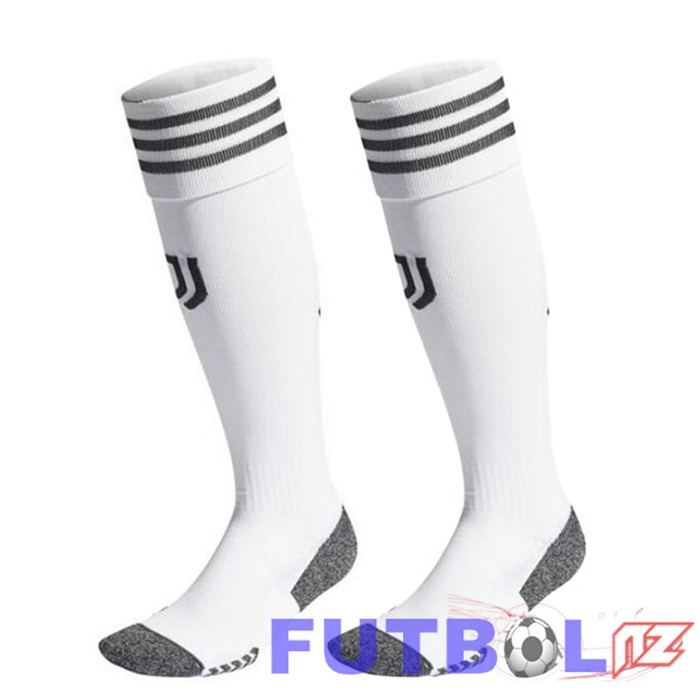 Calcetines De Futbol Juventus Segunda Blanco 2023/2024