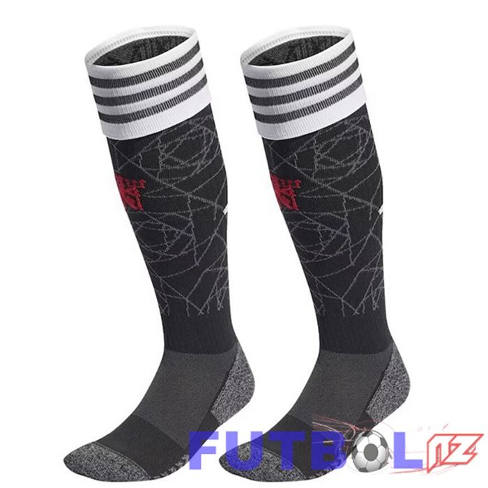 Calcetines De Futbol Manchester United Primera Gris 2023/2024