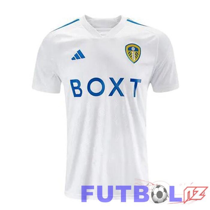 Camisetas De Futbol Leeds United Primera Blanco 2023/2024