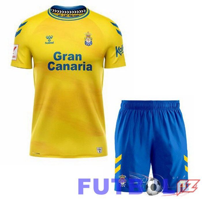 Camisetas De Futbol UD Las Palmas Ninos Primera Amarillo 2023/2024 Camisetas De Futbol UD Las Palmas Ninos Primera Amarillo 2023/2024