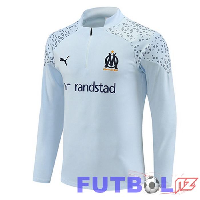 Sudadera De Entrenamiento Marsella OM Azul 2023/2024
