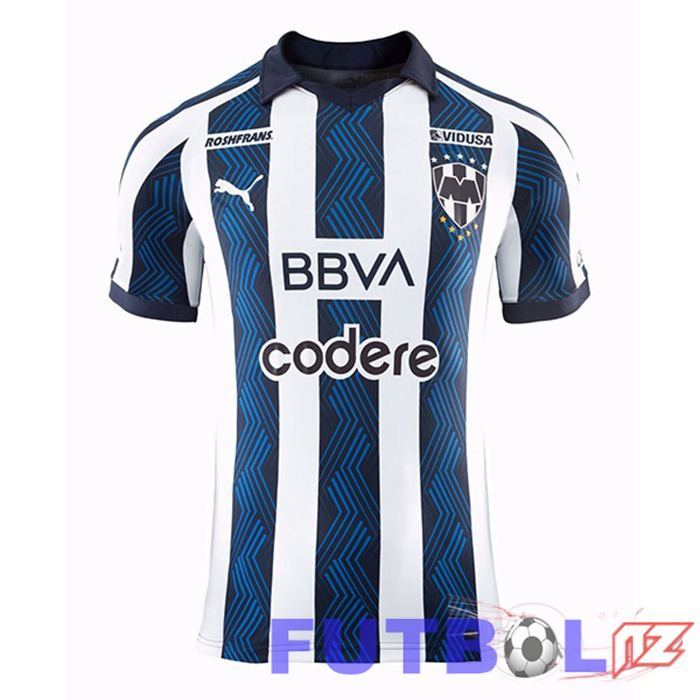 Camisetas De Futbol CF Monterrey Edición Especial Azul Blanco 2023/2024