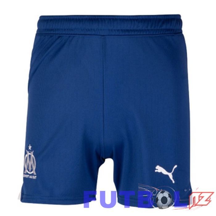 Cortos De Futbol Marsella OM Segunda Azul 2023/2024