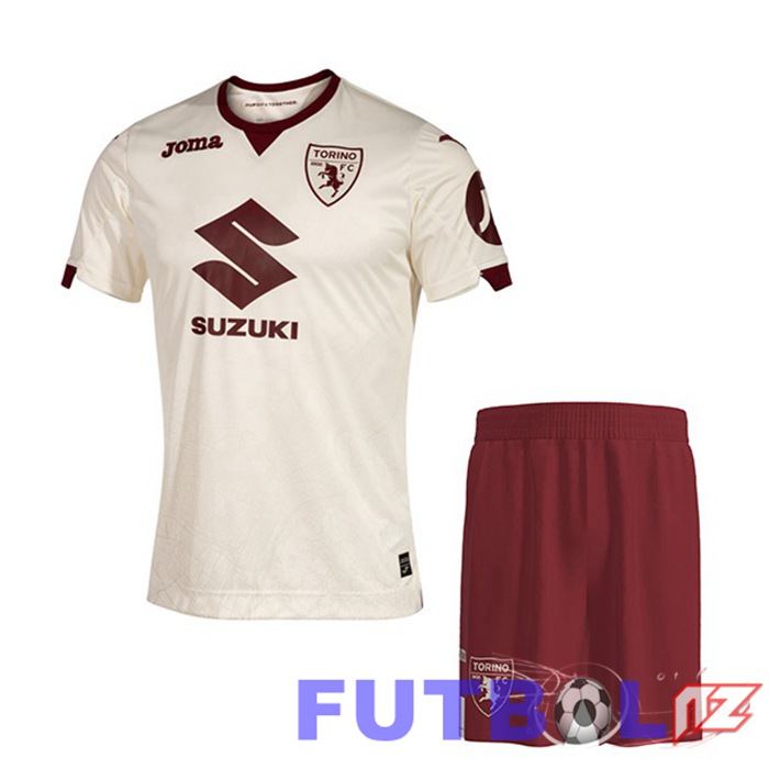 Camisetas De Futbol Torino FC Ninos Segunda Amarillo 2023/2024
