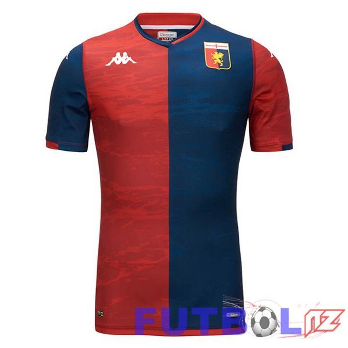 Camisetas De Futbol Genoa CFC Primera Rojo Azul 2023/2024
