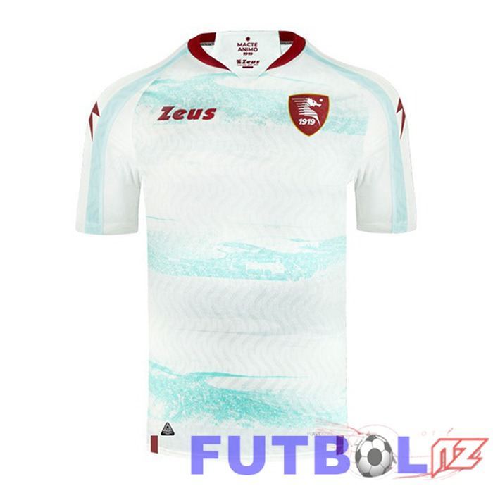 Camisetas De Futbol US Salernitana 1919 Segunda Blanco 2023/2024 Camisetas De Futbol US Salernitana 1919 Segunda Blanco 2023/2024