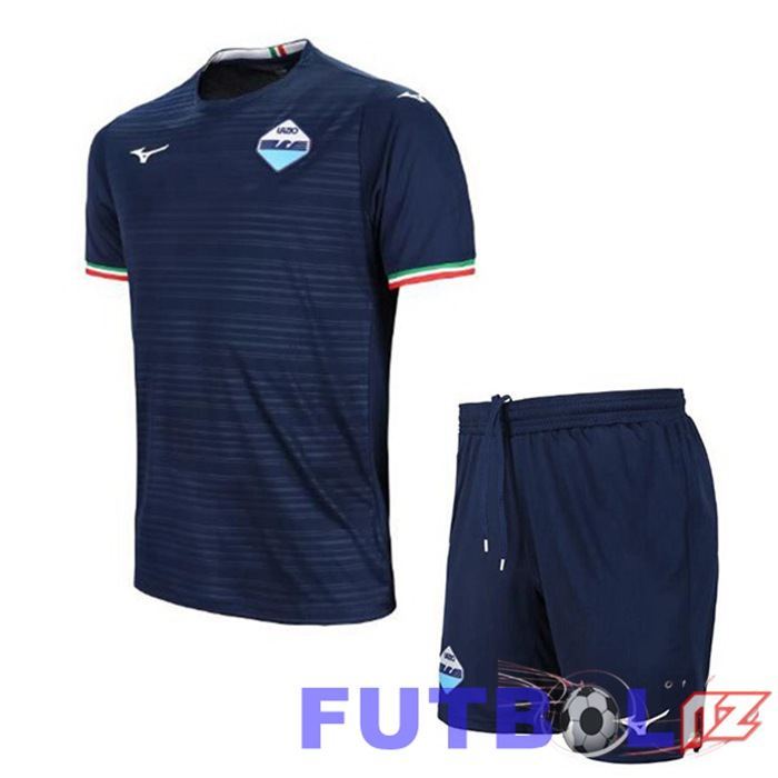 Camisetas De Futbol SS Lazio Ninos Segunda Azul 2023/2024