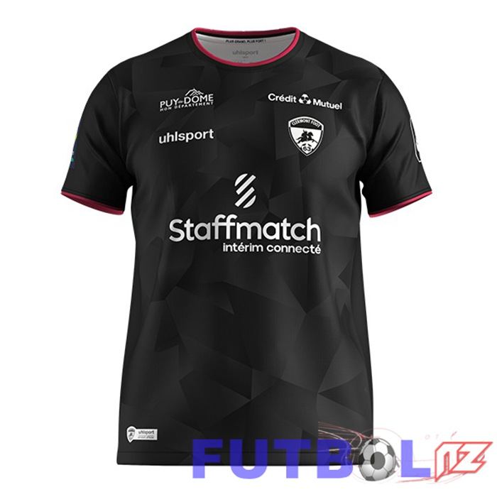 Camisetas De Futbol Clermont Foot 63 Tercera Negro 2023/2024 Camisetas De Futbol Clermont Foot 63 Tercera Negro 2023/2024