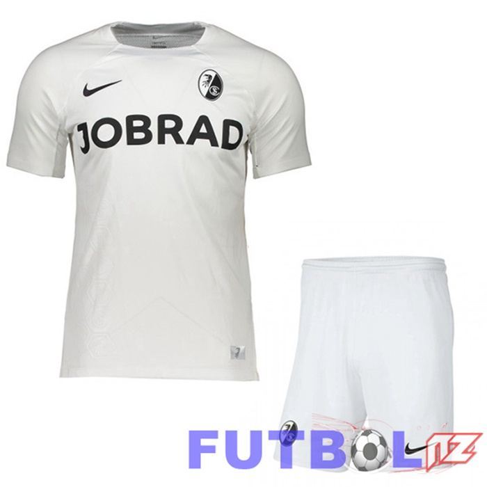Camisetas De Futbol SC Fribourg Ninos Tercera Blanco 2023/2024